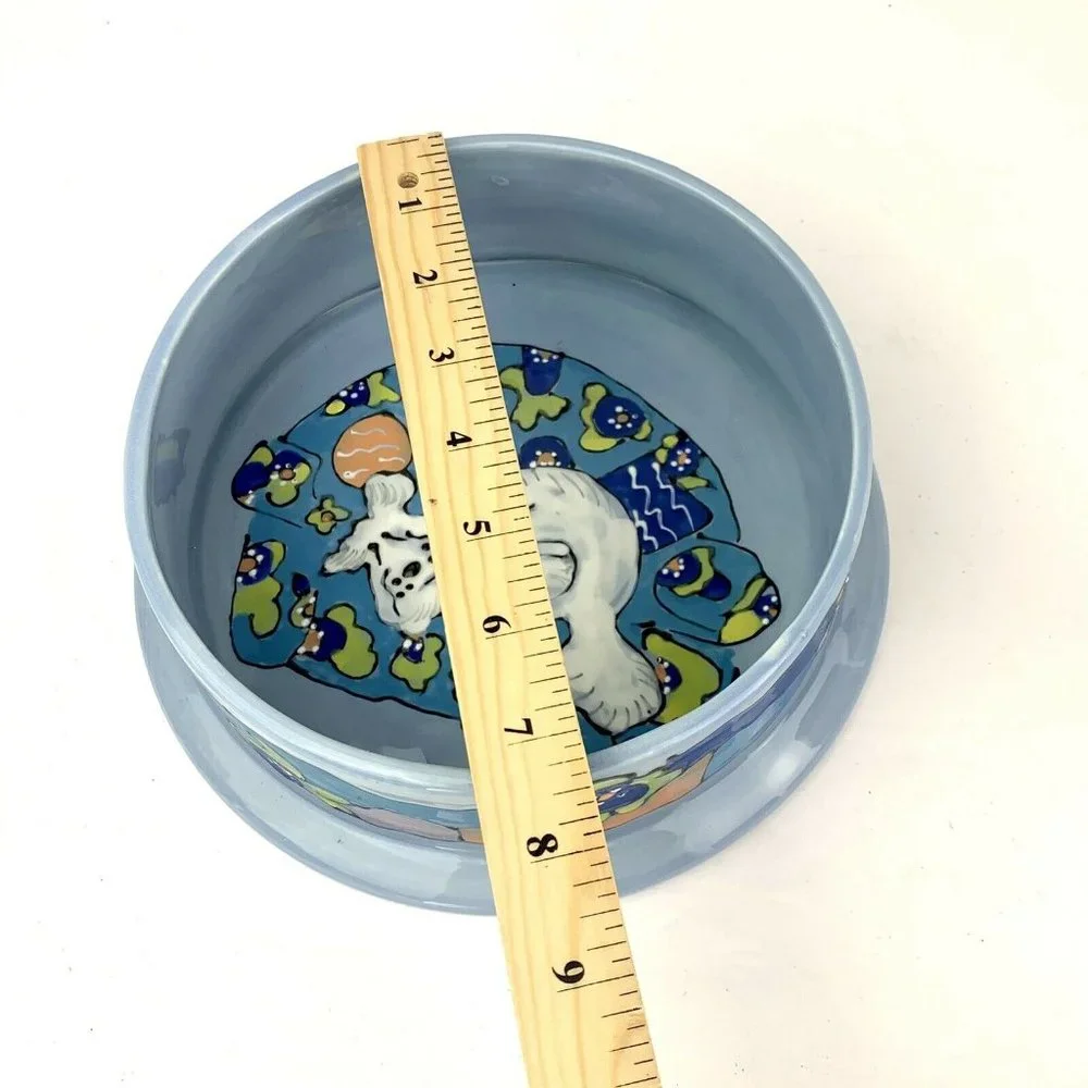 Handpainted SNOODLES‎ Cat & Dog 7 1/2